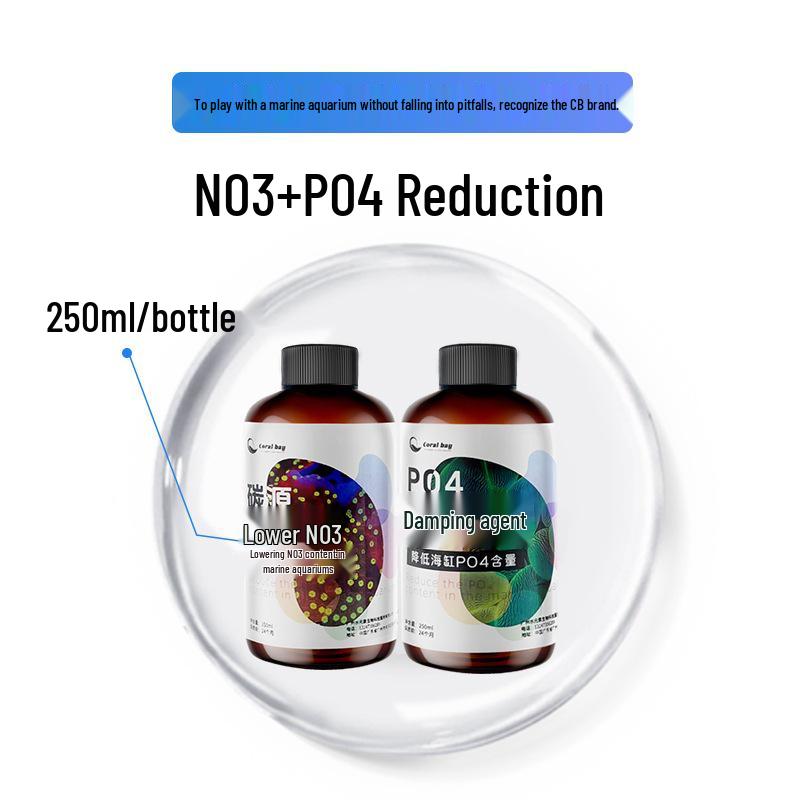 CB NP Liquid: NO3/PO4 Reducer, Enhances Coral Color, Stabilizes Water Quality