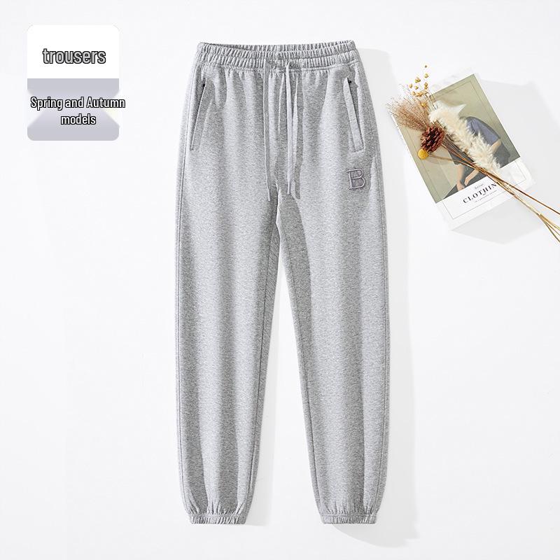 

GAGN Autumn 2025 Women s High-Waist Purple Embroidered Harem Pants - Trendy and Slimming Medium