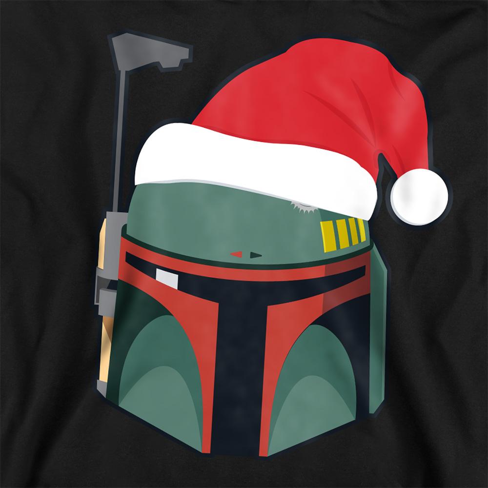 Star Wars Unisex Adult Boba Fett Santa Hat Christmas Sweatshirt