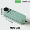 Mini přenosná vakuová svářečka Fresh těsnící stroj Domácí LED displej 1200mAh Bezdrátová plně automatická vakuová svářečka Svářečka plastů