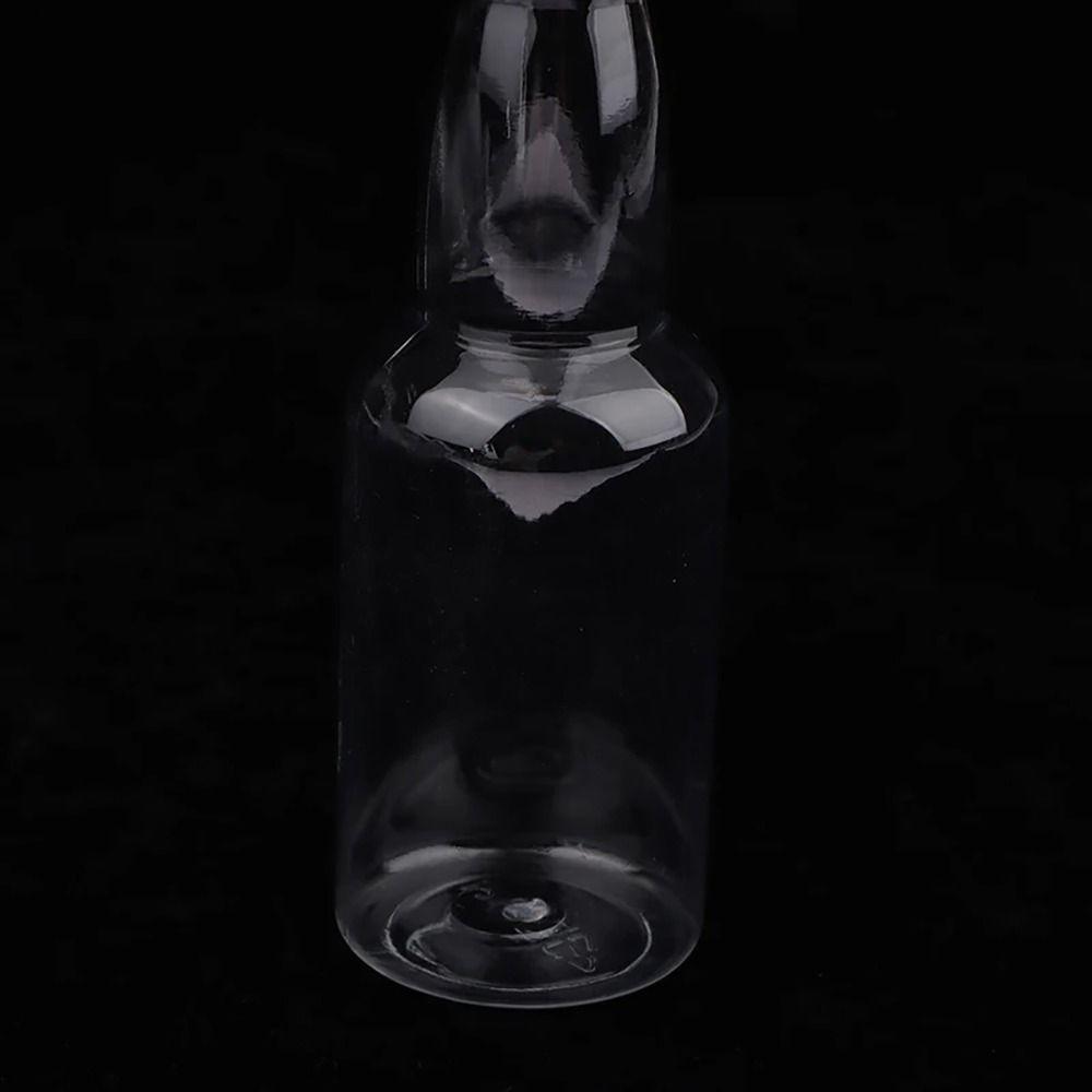 5Pcs Party Supplies Mini Liquor Bottles Set Silver/ Gold Caps Alcohol Shot Bottles