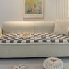 Thickened Solid Wood Block Bun Steaming Plate Sofa Cushion Universal Four Seasons Living Room Seat Cushion