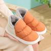 Men's and Women's Waterproof Non-Slip Cotton Slippers with Full Heel - Warm Winter Home Slippers