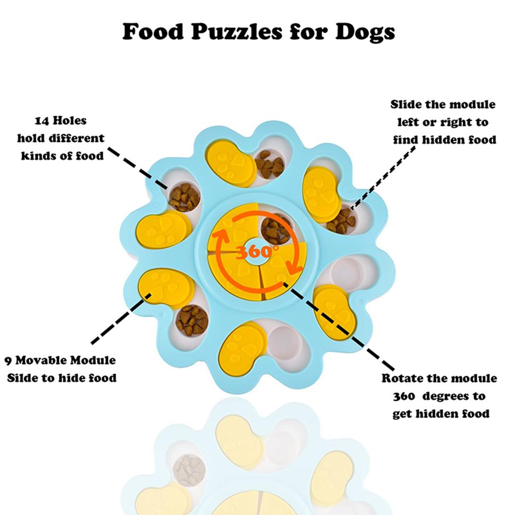 Puppy Dispenser Dog Toys Dog Food Puzzle Toys Bowl Puppy Feeder