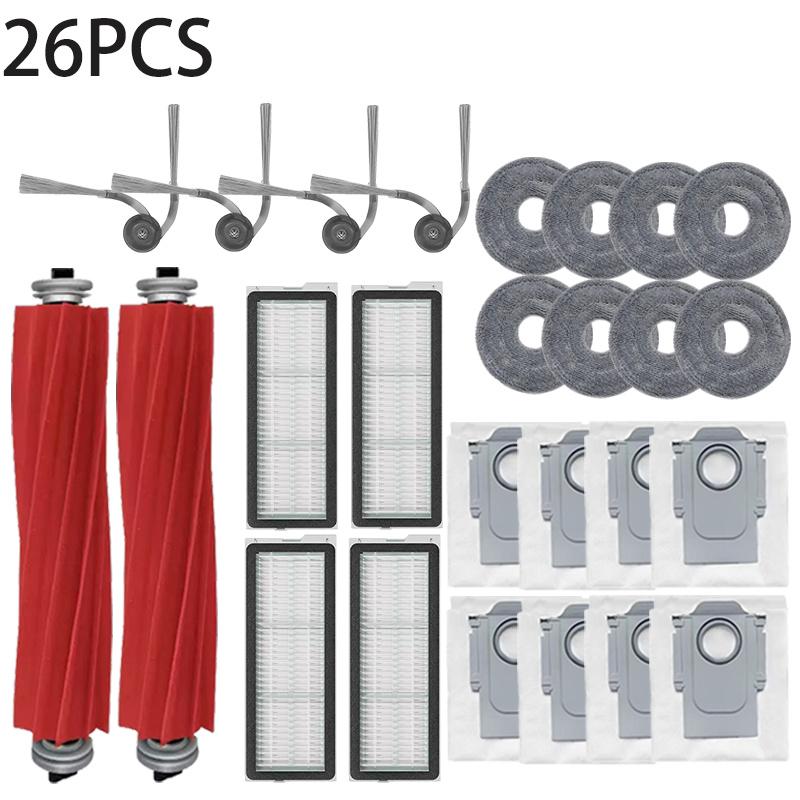 Für Roborock Qrevo L / QR 598QR 798 / QV 35A / Roboterstaubsauger Zubehör Haupt-Seitenbürste Hepa-Filter Mopptuch Staubbeutel