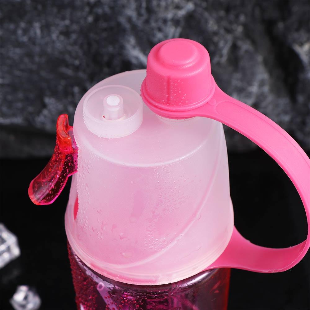With Straw Water Bottle Spray Spray Water Bottle Drinkware Bottles Drink Spray Cup  Cycling