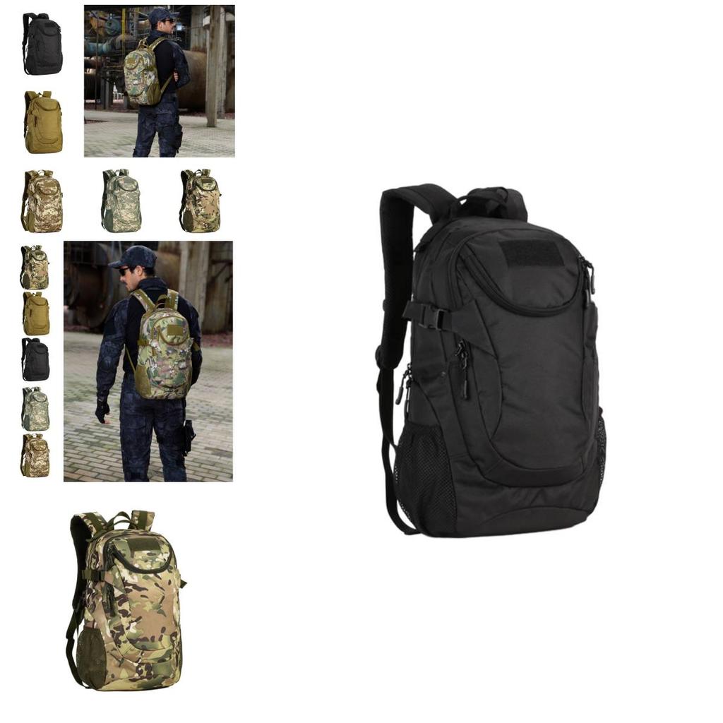S401-25l Arc-shaped Small Backpack Durable 600d Polyester Material Suitable For Outdoor Tactical Travel