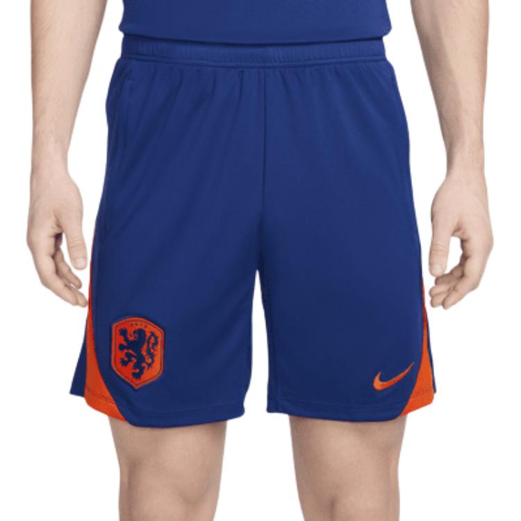 Nike Netherlands Strike Dri FIT Casual Shorts Men's Dark Royal Blue FJ2206-455