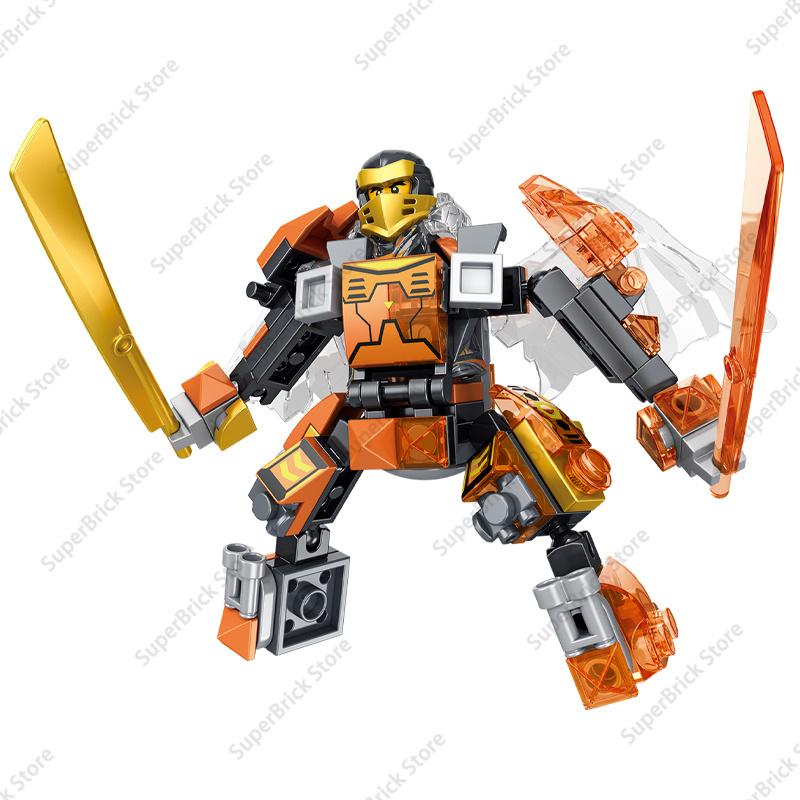 Klassische Anime Ninja Kai Smith Cole Jay Walke Lloyd Legacy Mecha Modell Actionfigur Bausteine Set Steine DIY Kinderspielzeug