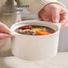 SiChun Chinese Style Ceramic Double-Lid Stewing Pot