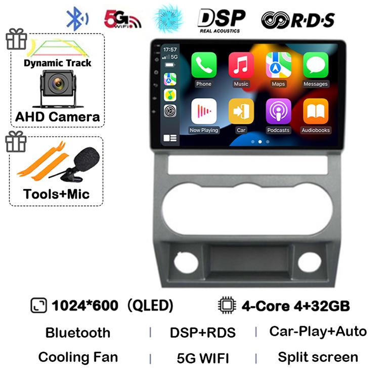 Android 14 Auto Carplay WIFI Car Radio For GAZ Gazelle Next 2013 - 2021 Multimedia Video Player GPS Stereo Navigation 360 Camera