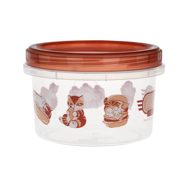 Mofusand Diner Round Container ( Large and Small ) Japan NEW