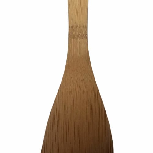 Kikusui Unpainted Japanese Bamboo Rice Paddle (Cut)