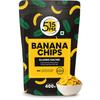 5:15PM Kerala Banana Chips 400gm Packet | Crispy Yellow Wafers Snacks Classic Salted Flavour