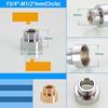 Hongtu M20 M22 M24 a 1/2" 3/4" Connettore Aeratore Rubinetto in Ottone - Filettatura Maschio&Femmina Fine/Grossa | Adattatore Risparmio Idrico per Rubinetto Cucina