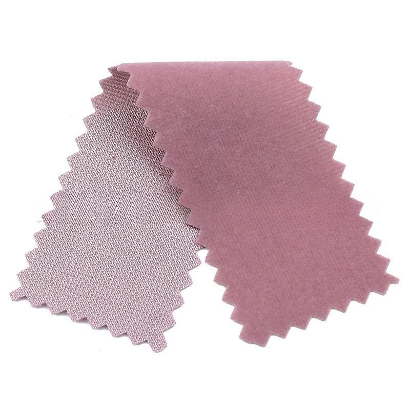 Solid Color Plain Velvet Flocked Fabric Stretchable Stretch Cloth Automotive Interior Modification Door Panel Sofa Furniture