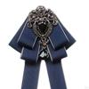 Bow Tie for Women Bowknot Necktie Vintage College Style Elegant Ribbon Formal Fashion Brooch Pin
