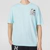 Under Armour Sports Casual Letter Crew Neck T-Shirt Men Tops Blue 1361679-441