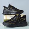 Spring New Men's Shoes Mesh Breathable Lightweight Running Sports Shoes Fashion Trend Versatile Men's Casual Shoes