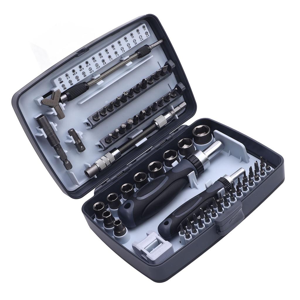 68 In 1 Ratchet Screwdriver Set Multi Functional Sockets and Screwdriver Bits Set for Bike Car