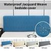 Elastic Jacquard Flexible Bedhead Cover Full-inclusive Cover Protection Headboard Dust Cover Bedroom Decoration Soft