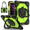 Heavy Duty Case for iPad Pro 11 4th 3th 2th 1th Air 5 4 10.9 Silicone + PC Shockproof Stand Tablet Cover with Shoulder Straps