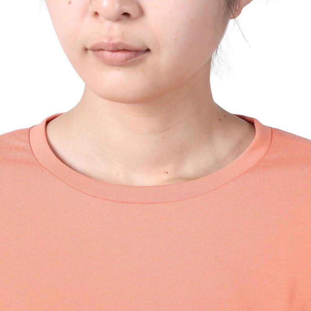 Danskin Asymmetric Big Tee In Orange Coral Women's T-Shirt