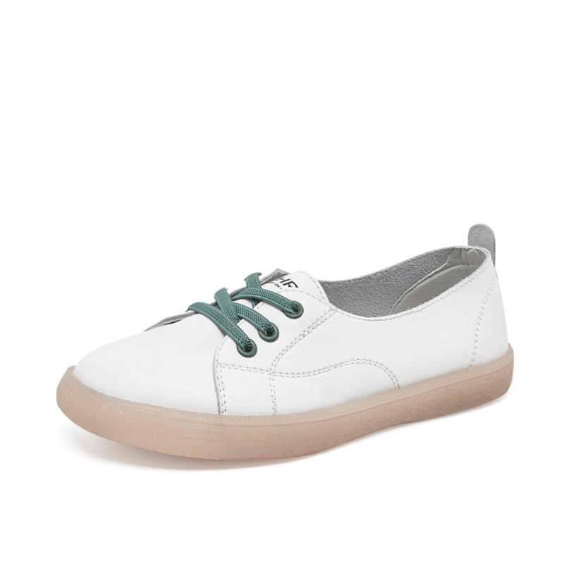 ZHR Women's 2023 Lightweight White Casual Flat Shoes - Trendy, Versatile, Jelly Bottom