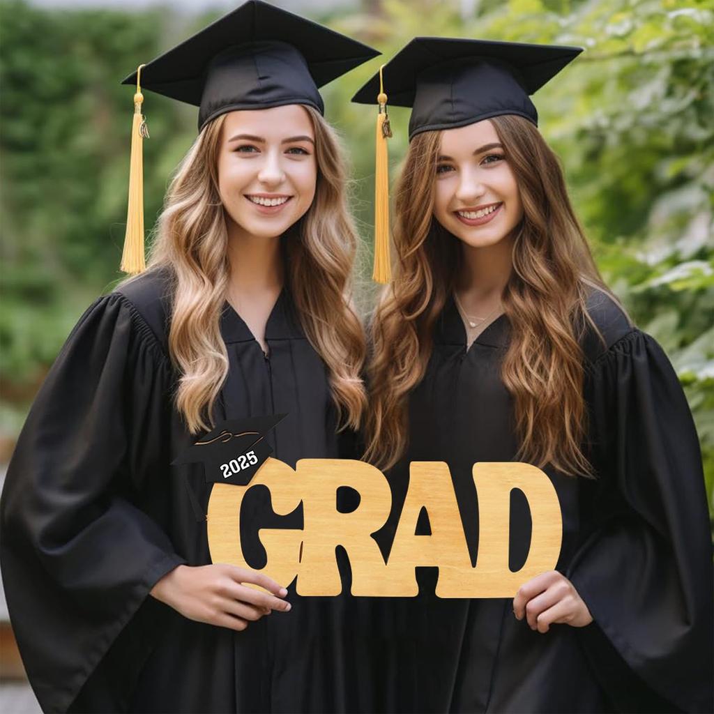 Graduation Sign Wooden Graduation Board Sign Graduation Photo Props Party Decorations For High School College Graduates Congratulations Graduation Par