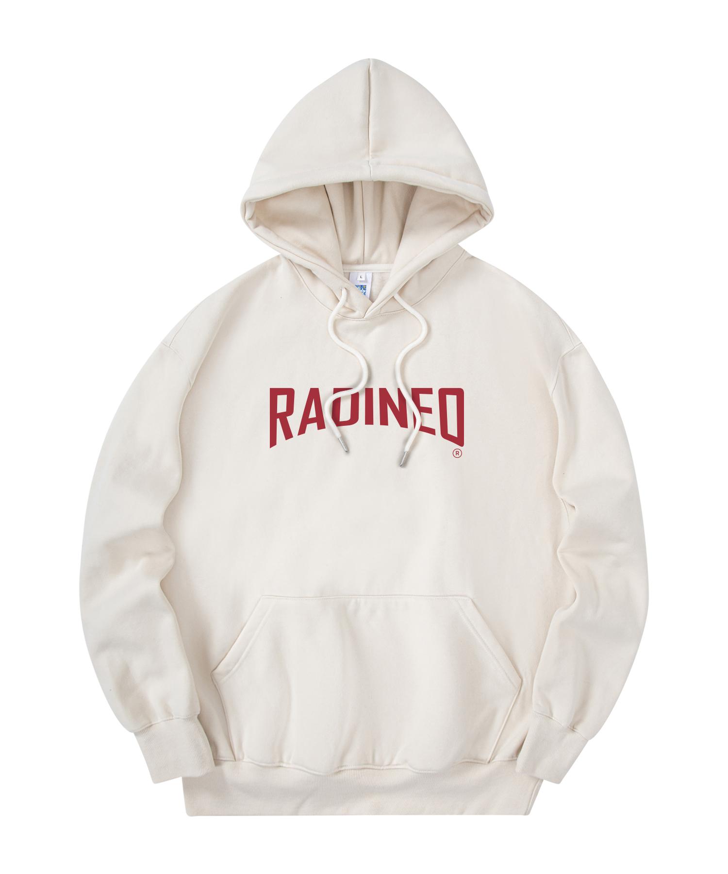 Radineo Arch Logo Hoodie Cream L