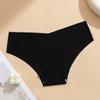 European and American ice silk seamless underwear women's breathable sports sexy pure cotton crotch quick-drying light women's briefs