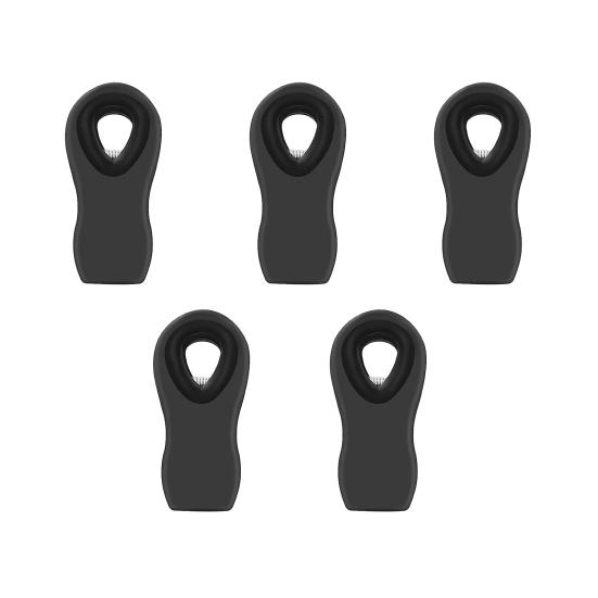 5Pcs Sealing Clip Refrigerator Magnet Damp-proof Snack Bread Bag Food Preservation Sealing Clamp Sealer Kitchen Supplies