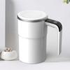 380ml Self Stirring Mug With Temperature Display Rechargeable Smart Coffee Mug With Lid Self Stirring Coffee Mug Drinking Cups