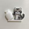 4 Pieces Acrylic Cat Whisker Jar Magnetic Keepsake Bottle Magnet Acrylic Pet Memorial Decor for Family Friends Students Adults