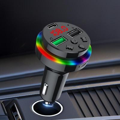 Telefon Auto Ladegerät USB Anschluss LED Licht Anzeige Ladeadapter Für Auto Ladezubehör Mit