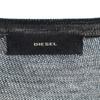 Diesel Made In Italy Long Sleeve Knit Cardigan S Charcoal Gray Women Used