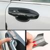 4PCS Carbon Fiber Door Handle Bowl Cover Trim For Honda CR-V CRV 2017-2022 Auto