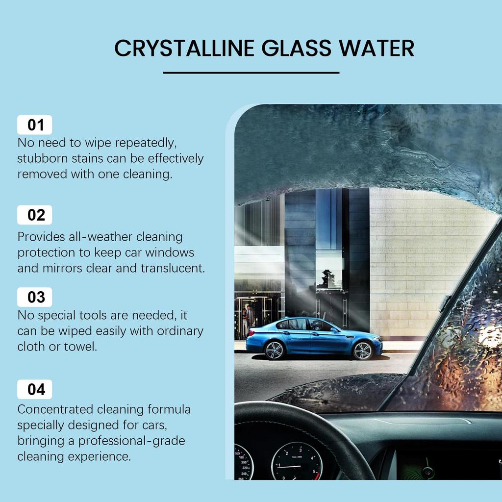 Rayhong Automotive Crystal Coating Windshield Washer 50ml Car Windscreen Cleaner Auto Wiper Glass Cleaner