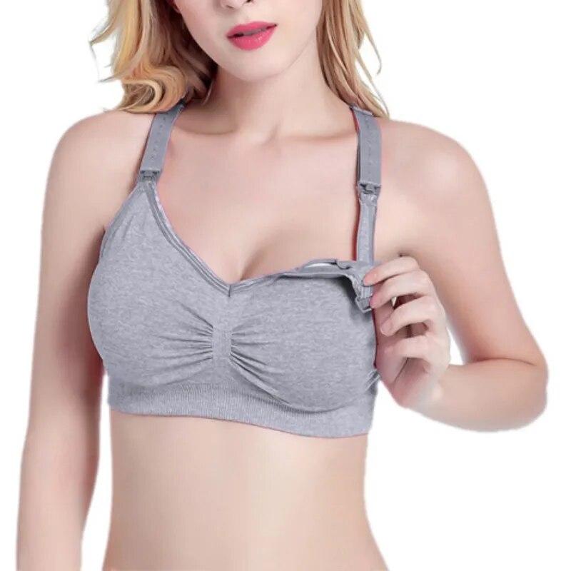 Reggiseno per allattamento premaman Reggiseno per allattamento senza fili Reggiseno per allattamento al seno Push Up Intimo incinta