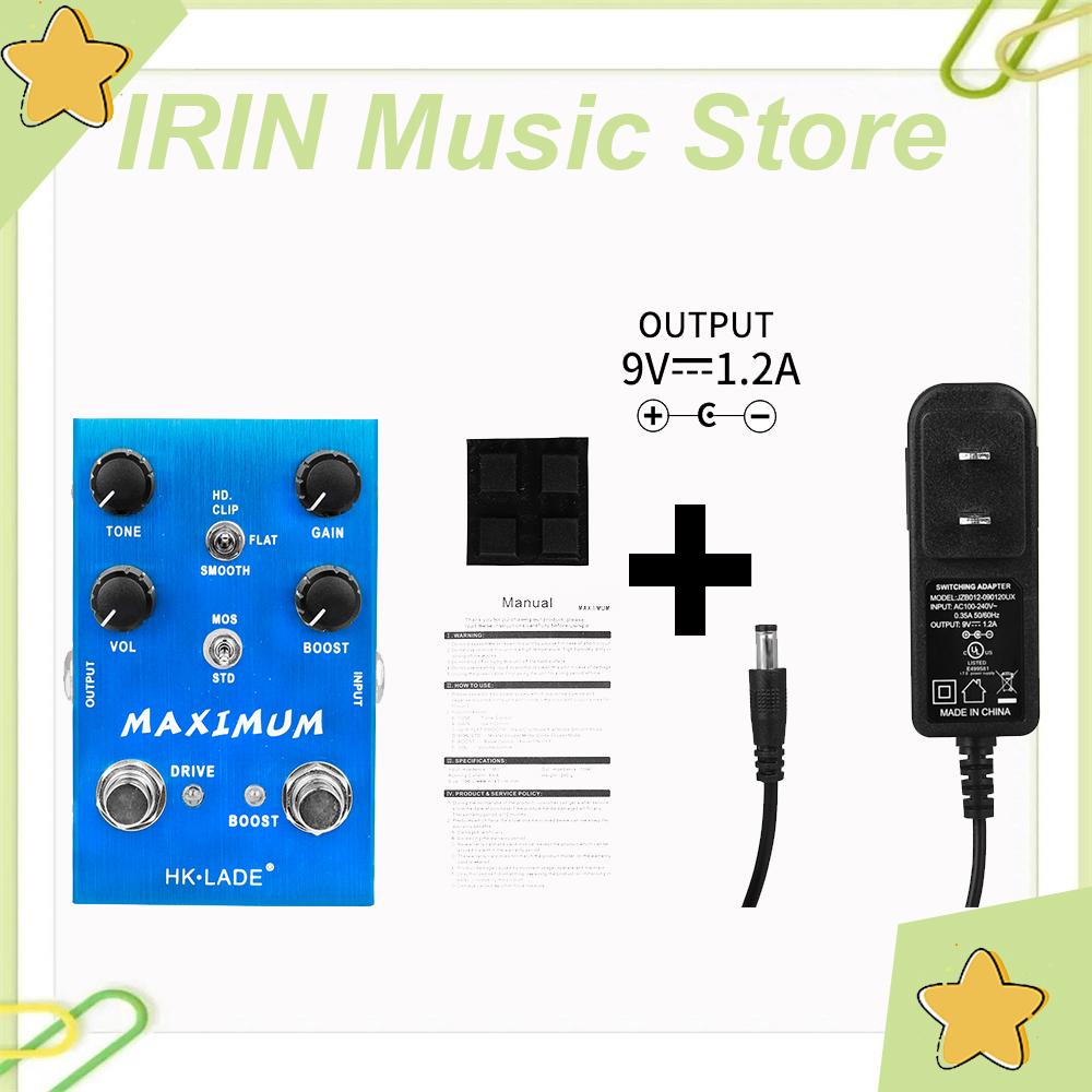 IRIN Guitar Effect Pedal 10 BAND EQ Equalizer/Extreme Metal Distortion/MAXIMUM Overdrive Electric Guitar Pedal True Bypass