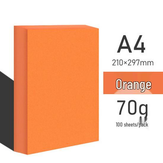A4 Colored Cardstock for Office, Origami, Kindergarten, Student DIY 