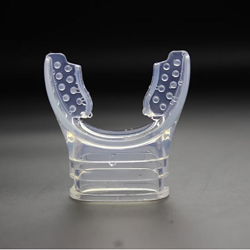 Adult Silicone Scuba Snorkel Mouthpiece with Strap