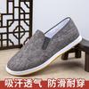 Cloth shoes spring and summer handmade lasagna traditional cloth shoes linen breathable casual flat single shoes