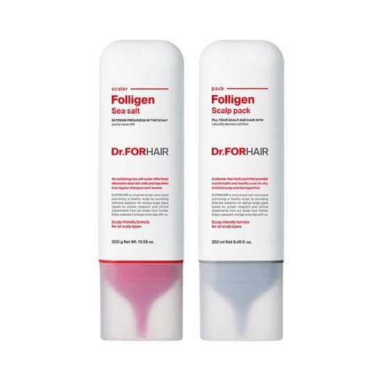 Doctor for Hair Scalp Intensive Care Double Plan Scaler 300ml + Scalp Pack 250ml / Scalp Scaling + Scalp Pack Set