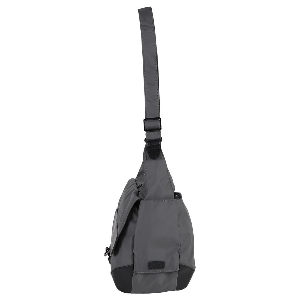 Isaac Military Flap Shoulder Size Bag, M, DGY(15)