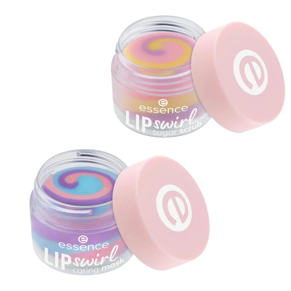 DM Lip Swirl Lip Mask 8g + Lip Scrub 8g Full Set Lip Exfoliation & Moisturizing Germany