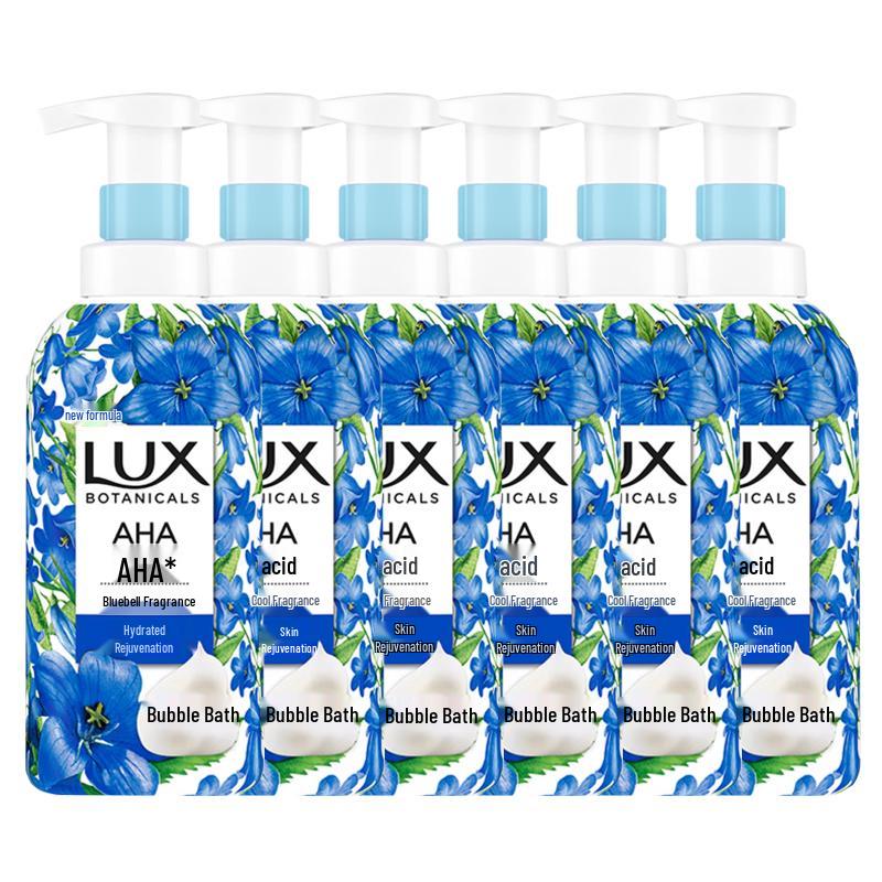 LUX Hydrating & Rejuvenating Blue Wind Chime Scent Shower Gel