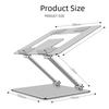 Składany Przenośny Metalowy Stojak na Laptopa z Ulepszonym Odprowadzaniem Ciepła