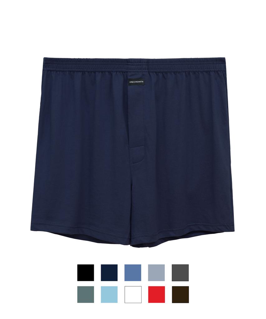 Eondeoseumiseu Daily Pure Cotton Spandex Men'S Boxer Shorts (Type A)
