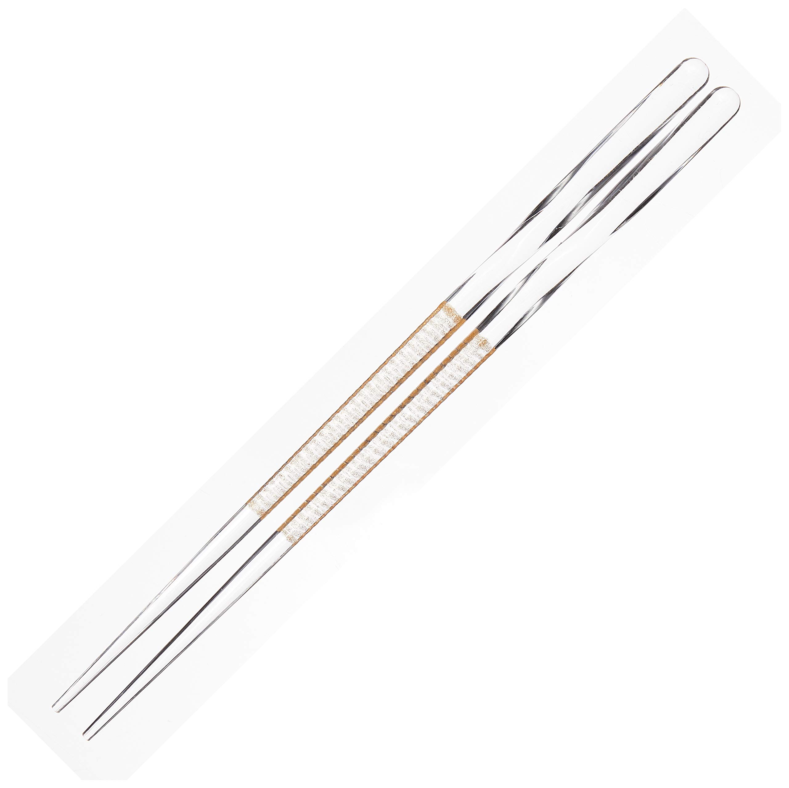 

Fukui Craft Made in Vidro Twisted Spiral Chopsticks, Japan, 23cm, Chopsticks, Gold, ZA-0549 золотистый